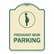 Signmission Pregnant Mom Parking With Graphic Heavy-Gauge Aluminum Architectural Sign, 24" x 18", TG-1824-23274 A-DES-TG-1824-23274 - alternate 1